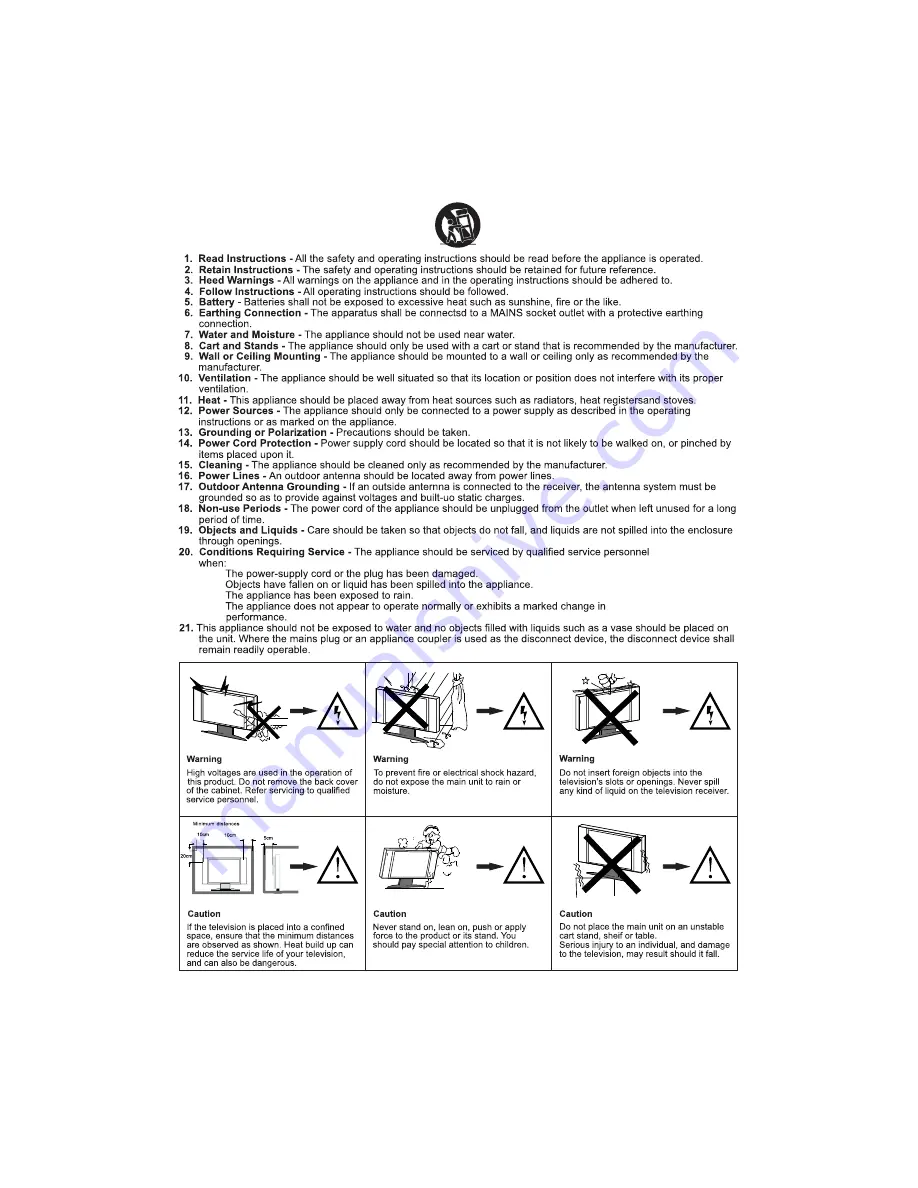 SONIQ E65UV40A Скачать руководство пользователя страница 3