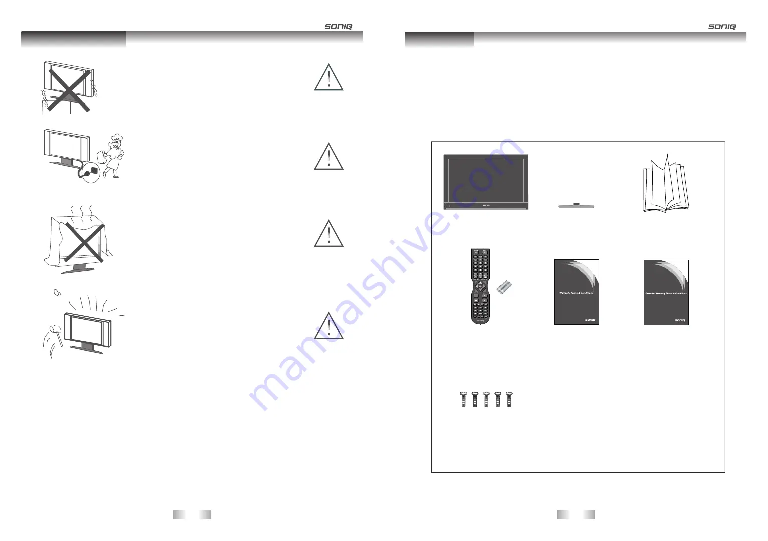 SONIQ L32V12B Скачать руководство пользователя страница 4