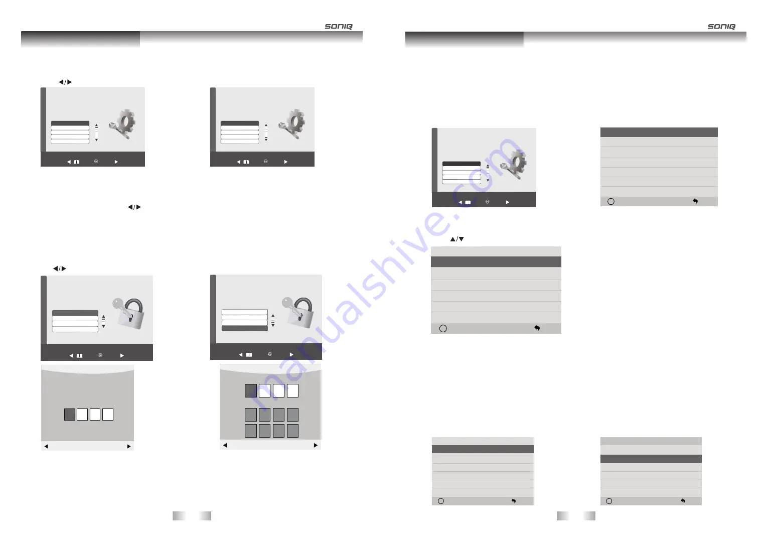 SONIQ L32V12B Скачать руководство пользователя страница 12