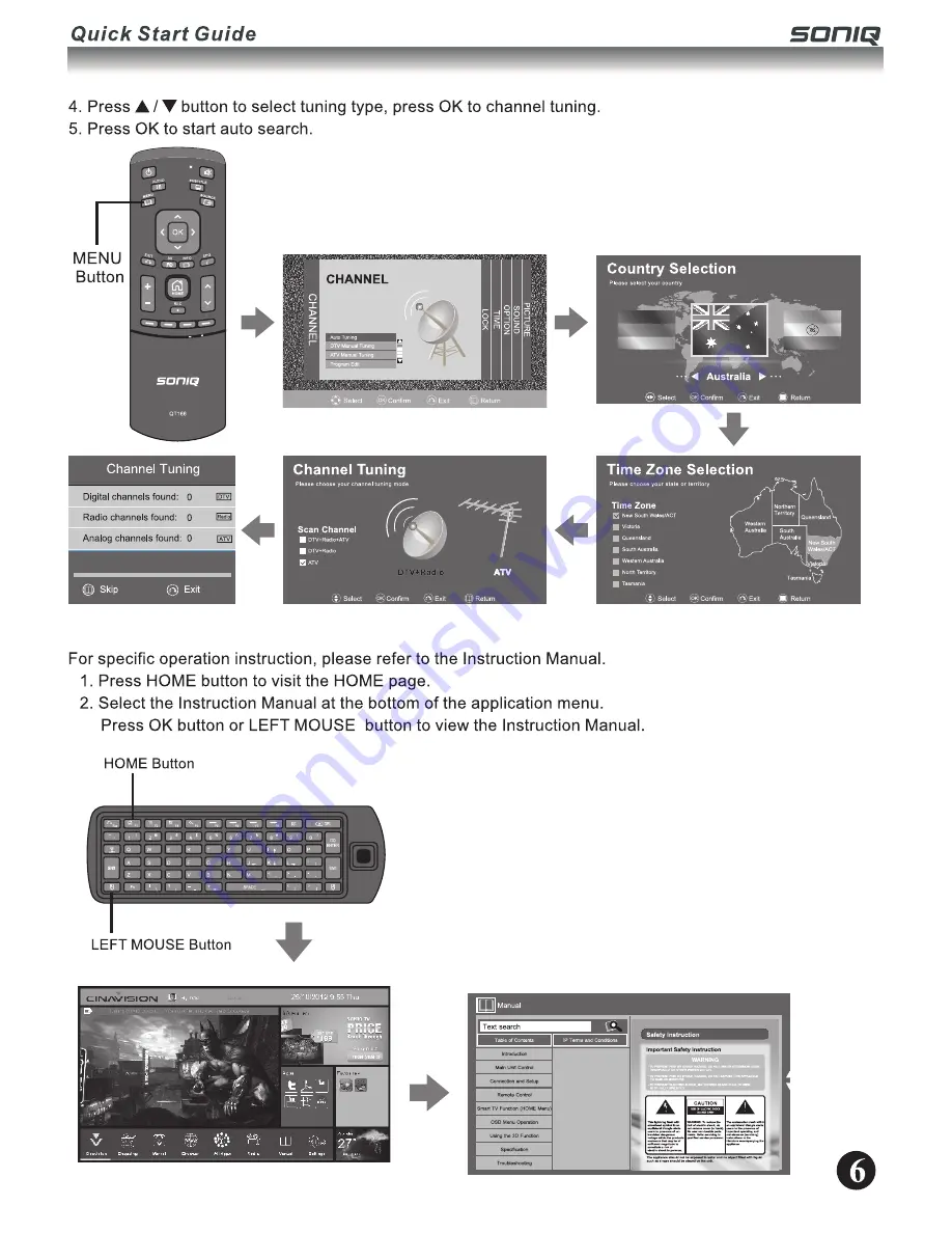 SONIQ S42V14A-AU Скачать руководство пользователя страница 6