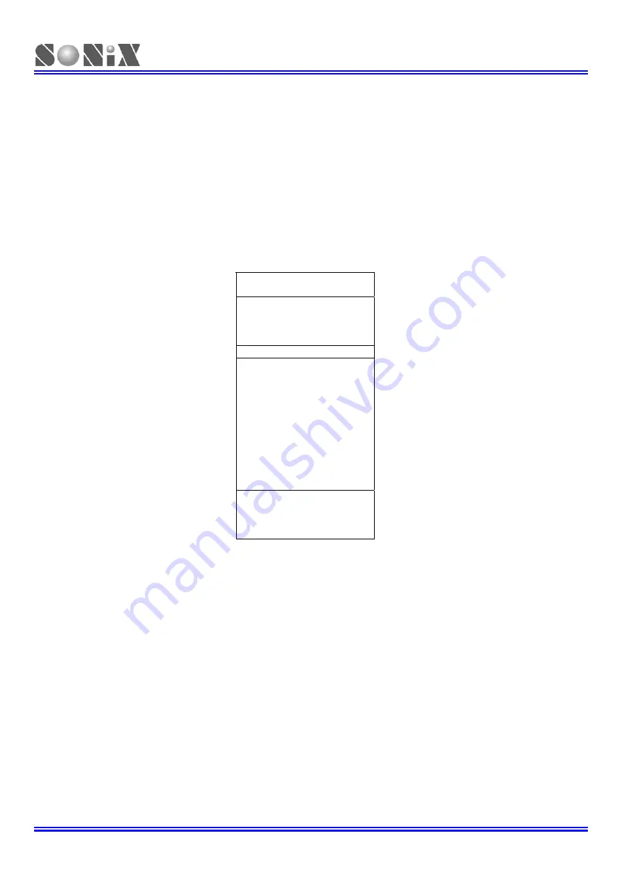 SONiX TECHNOLOGY CO. SN8F22711B User Manual Download Page 13