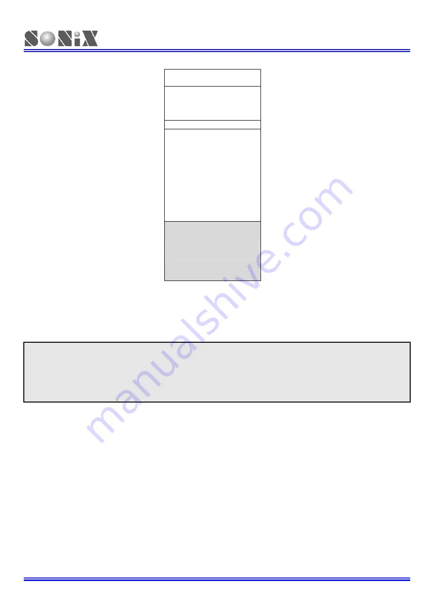 SONiX TECHNOLOGY CO. SN8F22711B Скачать руководство пользователя страница 104