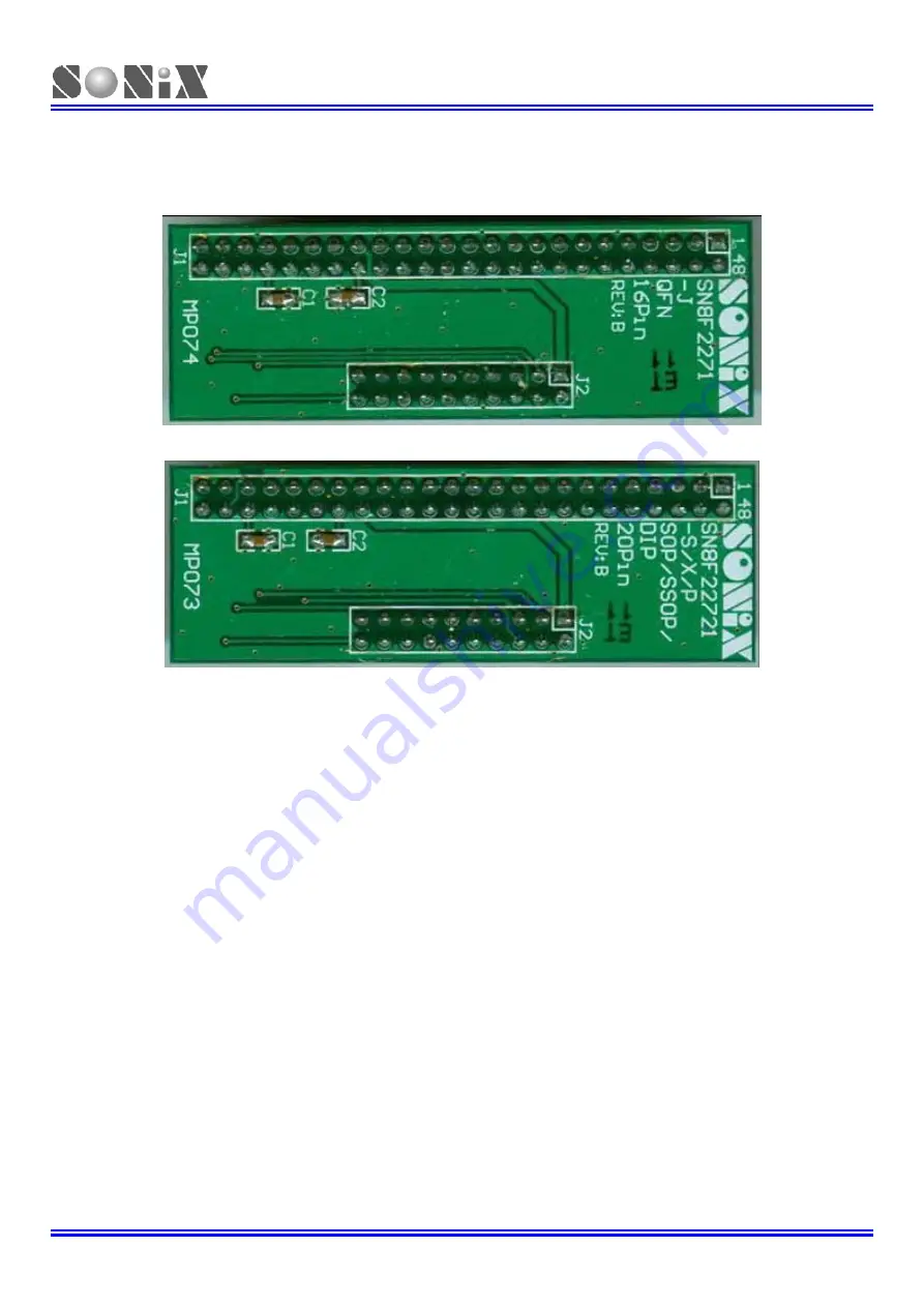 SONiX TECHNOLOGY CO. SN8F22711B Скачать руководство пользователя страница 109