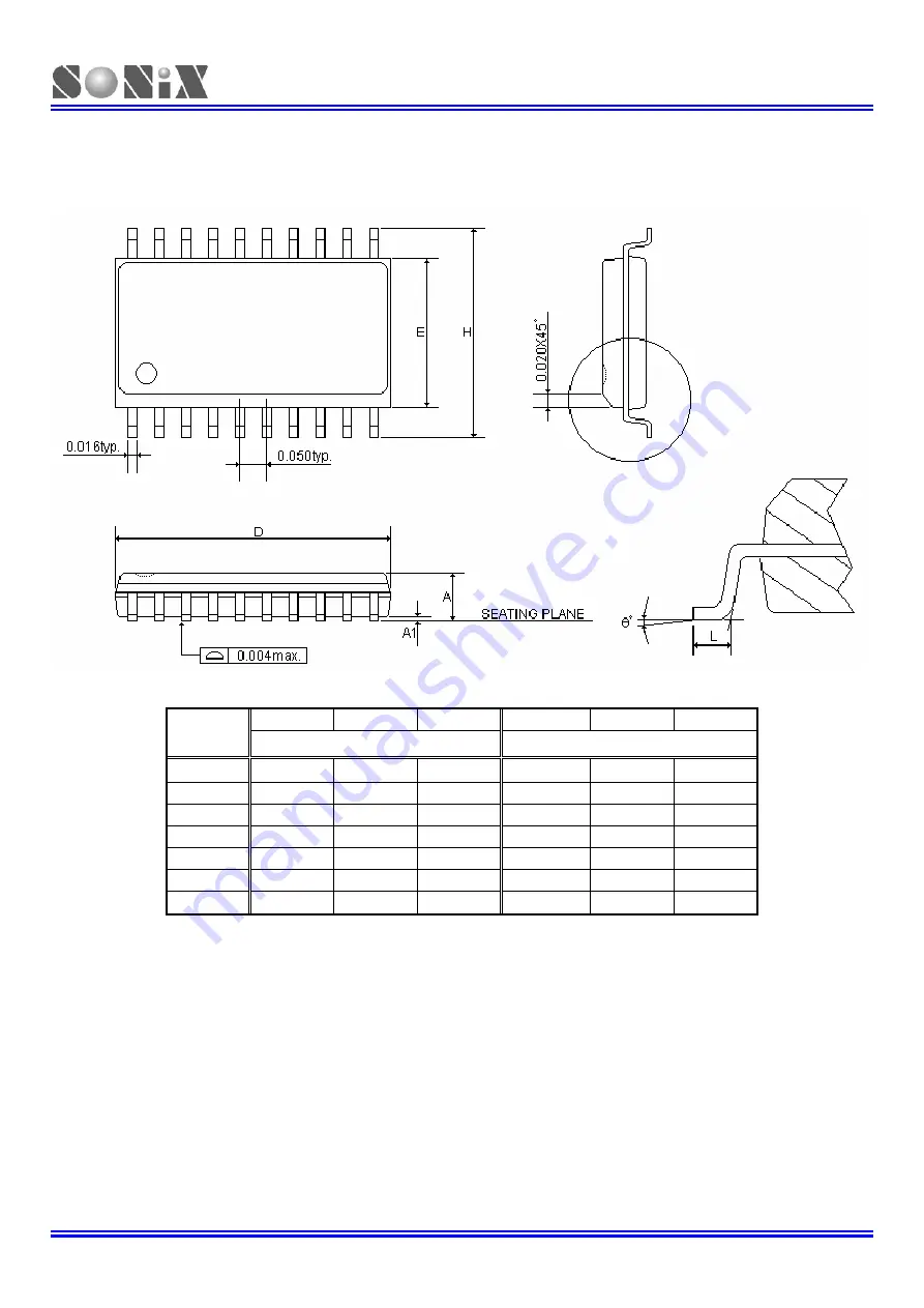 SONiX TECHNOLOGY CO. SN8F22711B User Manual Download Page 114