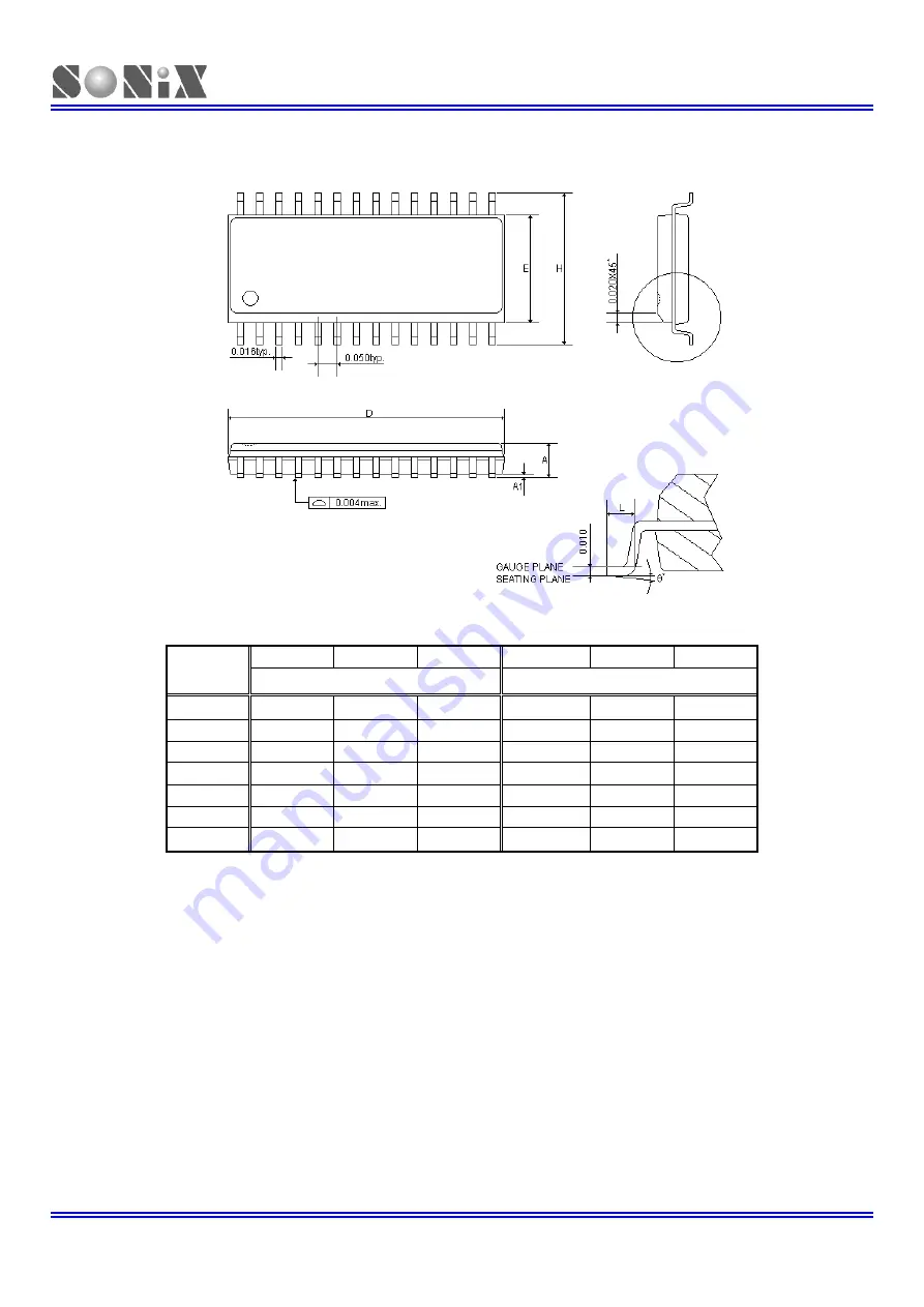 SONIX SN32F260 Series User Manual Download Page 133