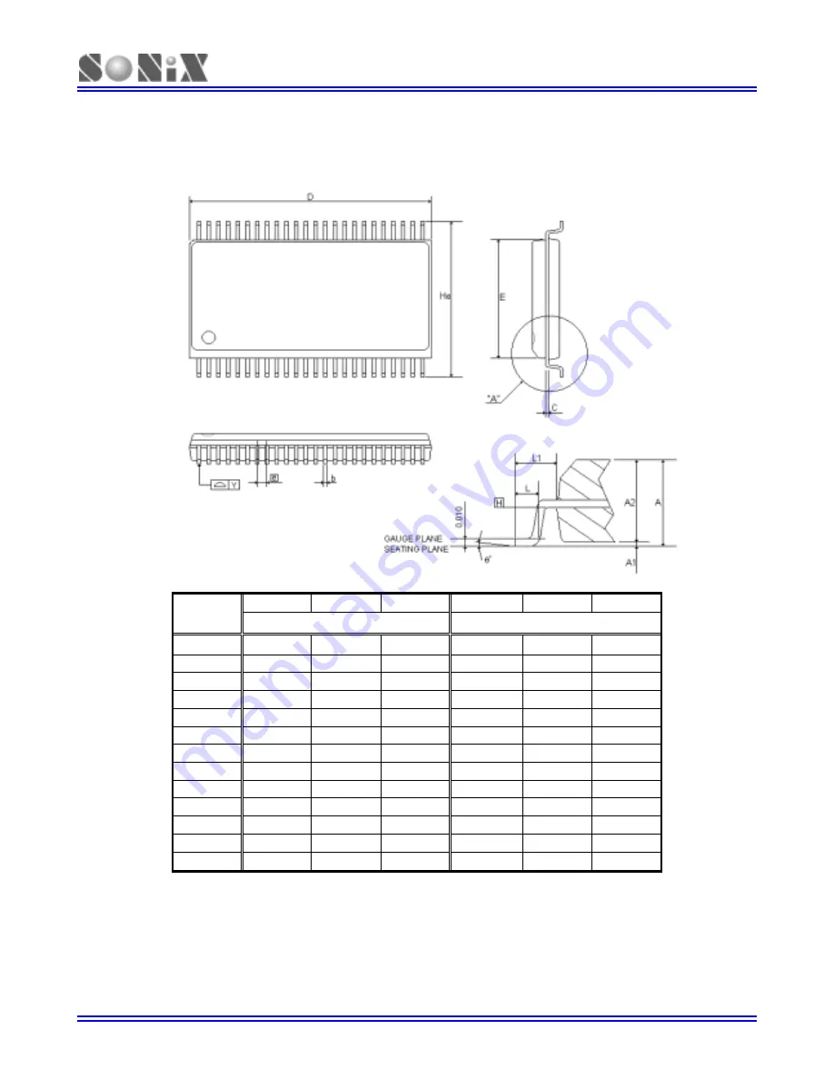 SONIX SN8P1700 Series Скачать руководство пользователя страница 193