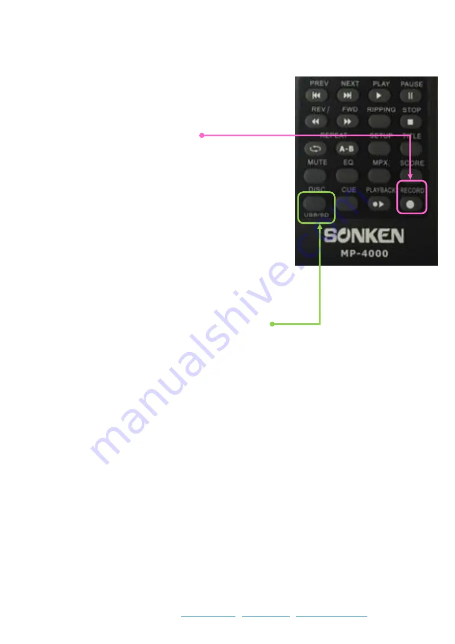 Sonken DJ Buster MDJ-003 Complete Connection Manual Download Page 12