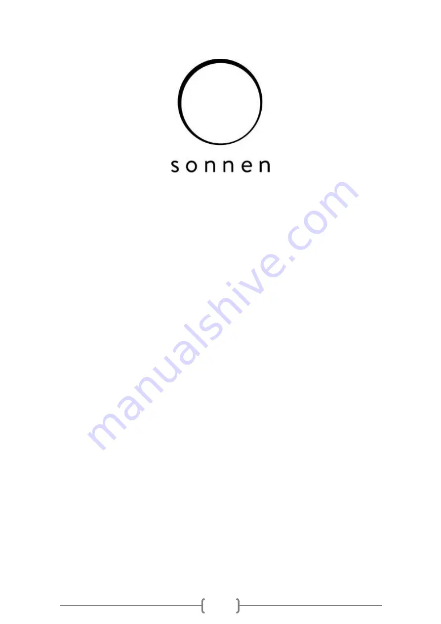 Sonnen Protect 1300-AU-IN-ATS Operating Instructions Manual Download Page 12