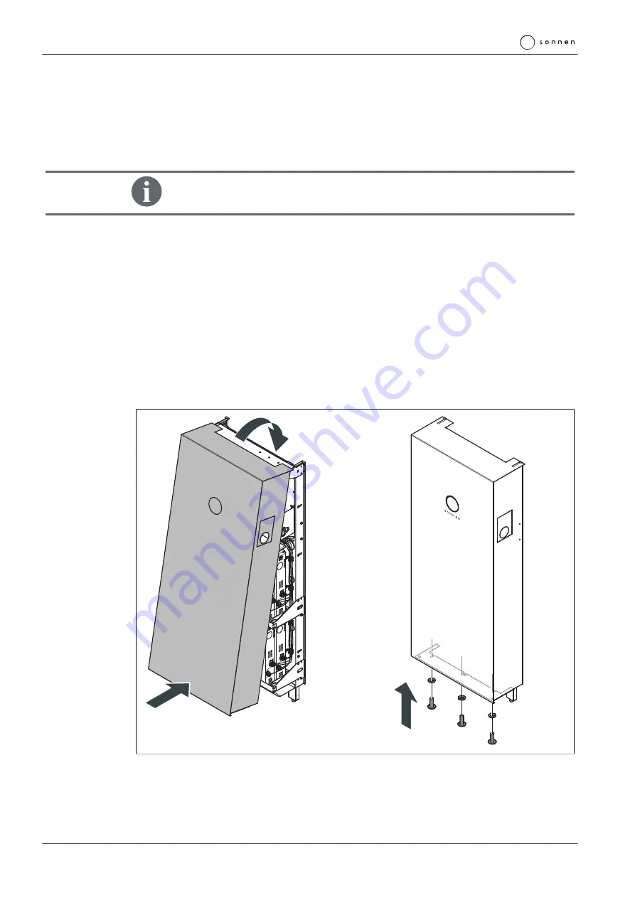 Sonnen sonnenBatterie 10 Installation Instructions Manual Download Page 76