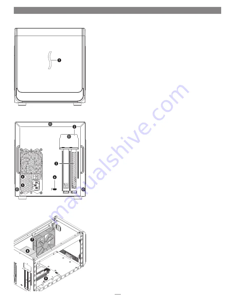 Sonnet eGFX Breakaway Box GPU-350W-TB3DEK Скачать руководство пользователя страница 3