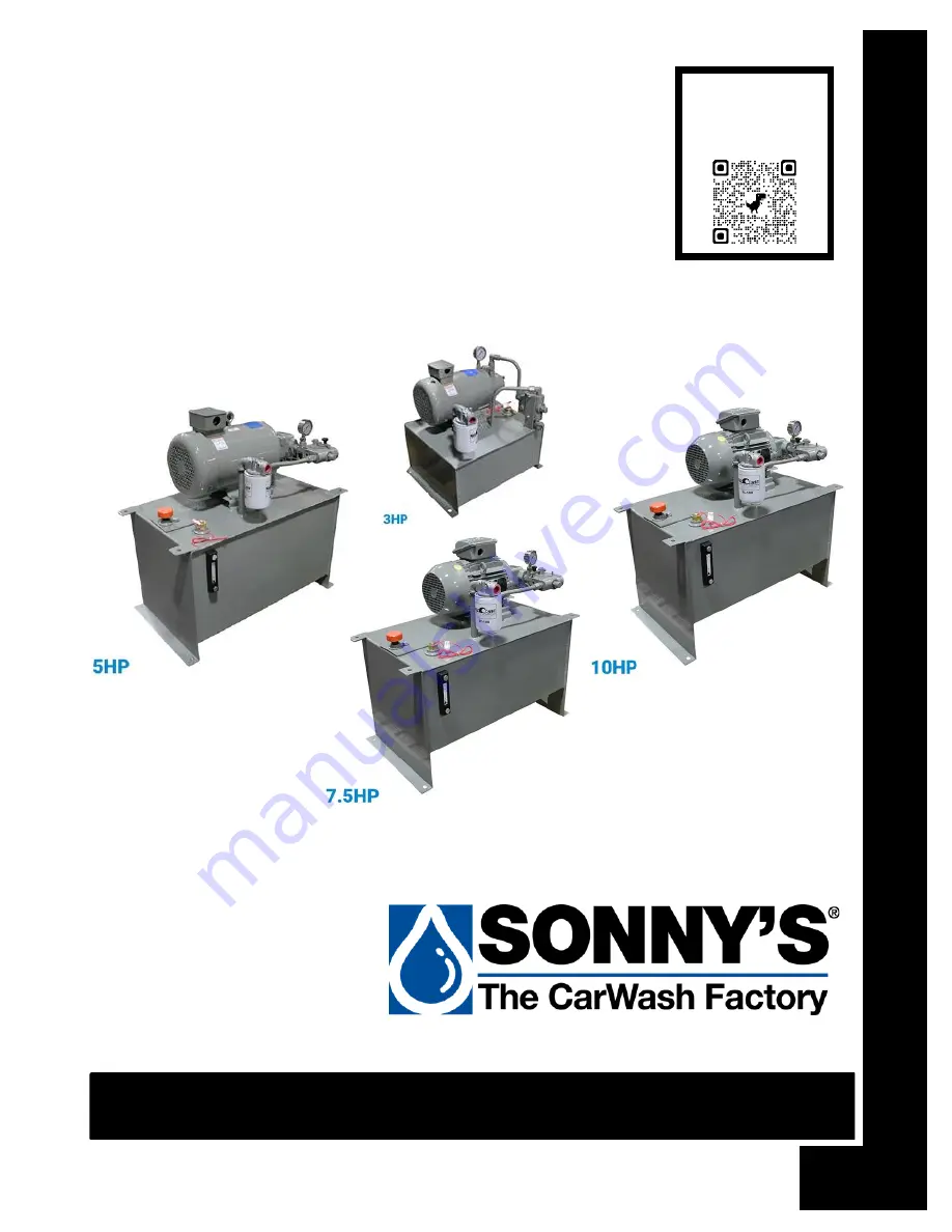 Sonny's 10HP Owner'S Manual Download Page 1