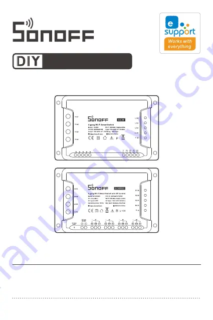 Sonoff 4CH User Manual Download Page 1