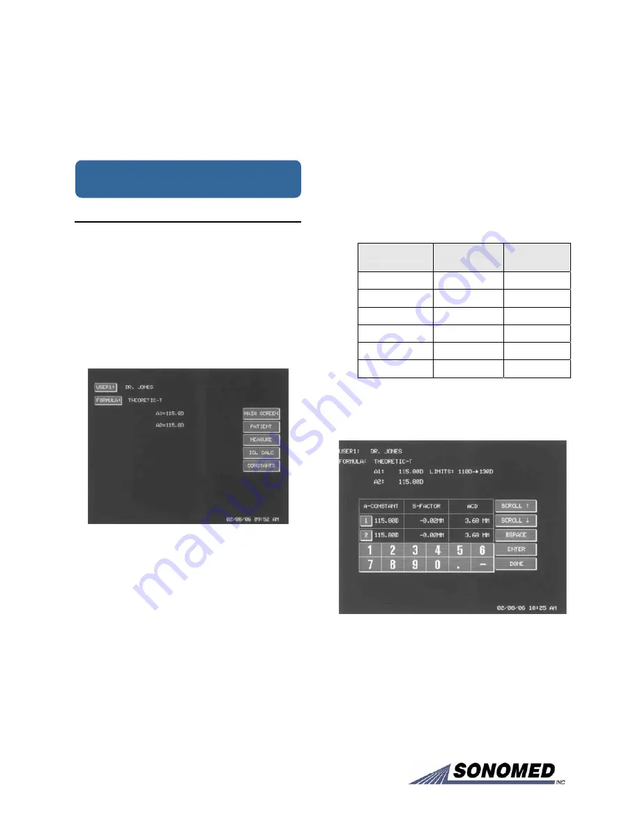 Sonomed E-Z Scan AB5500 Plus Operator'S Manual Download Page 17