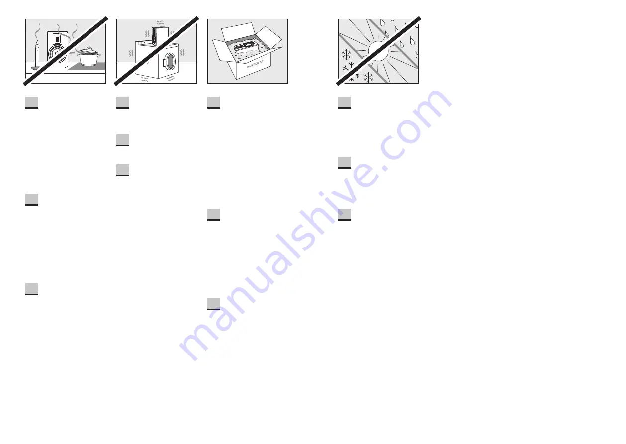 Sonoro ORCHESTRA SO-1100 Operating Manual Download Page 10