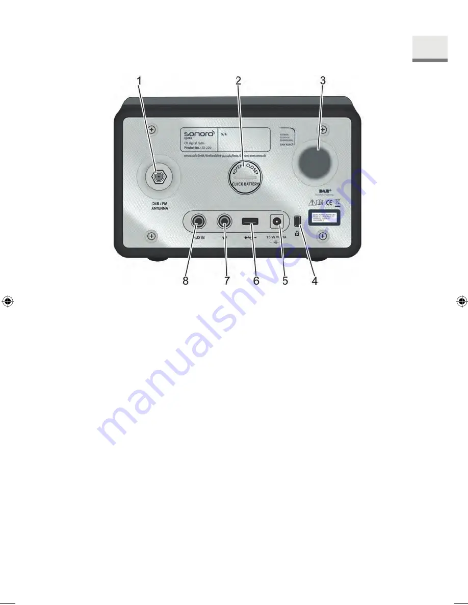 Sonoro QUBO SO-220 Operating Manual Download Page 11