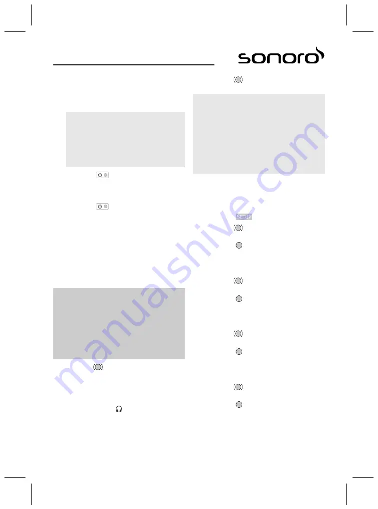 Sonoro sonoroHIFISO-510 Operating Manual Download Page 35