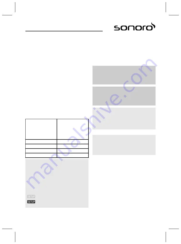 Sonoro sonoroHIFISO-510 Operating Manual Download Page 63