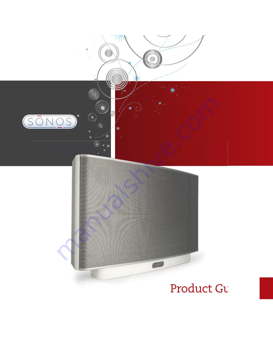 Sonos ZONEPLAYER S5 Product Manual Download Page 1