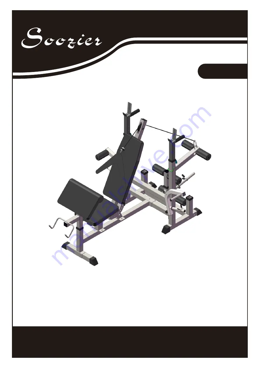 Soozier 169C306GKTG01 Assembly Instruction Manual Download Page 1