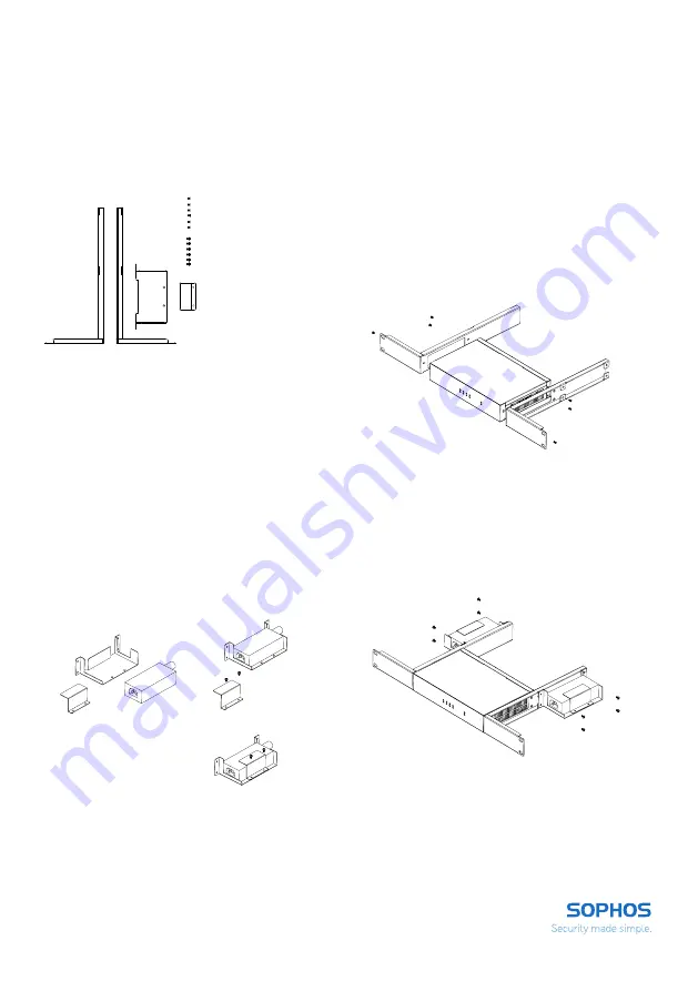 Sophos SG 105 Mounting Instructions Download Page 1