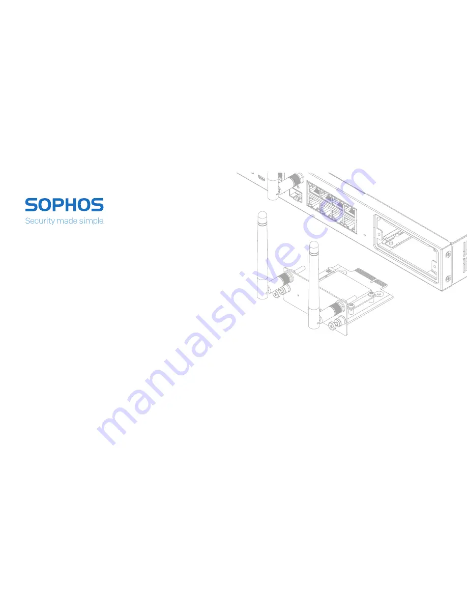 Sophos SG 135(w) Скачать руководство пользователя страница 1