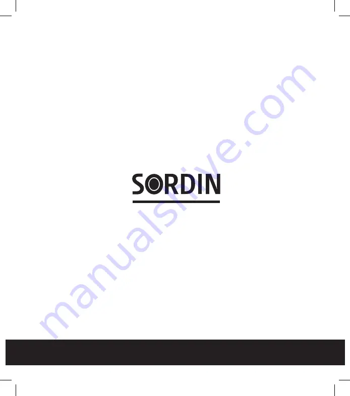 Sordin left/RIGHT Active CutOff Pro Product Description Download Page 1