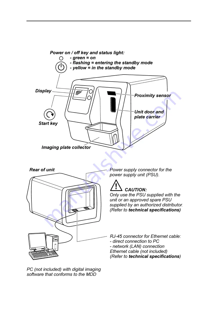 Soredex DIGORA Optime DXR-50 001 User Manual Download Page 10