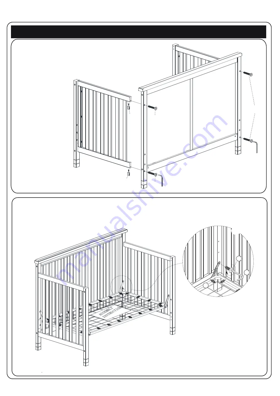 Sorelle Berkley Elite Room In a Box Assembly Instruction Manual Download Page 7