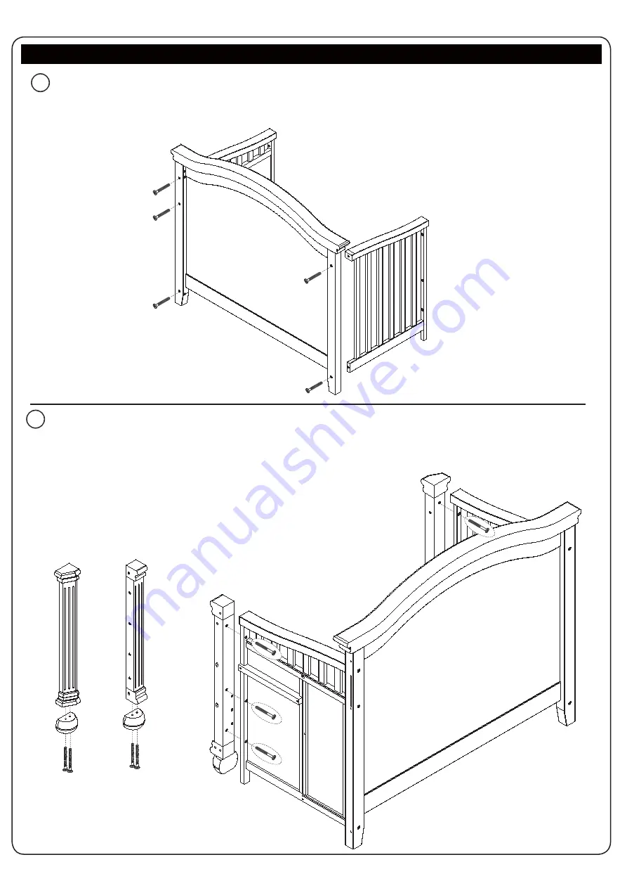 Sorelle Finley Assembly Instruction Manual Download Page 11