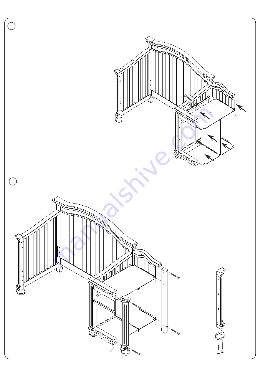 Sorelle Finley Assembly Instruction Manual Download Page 13