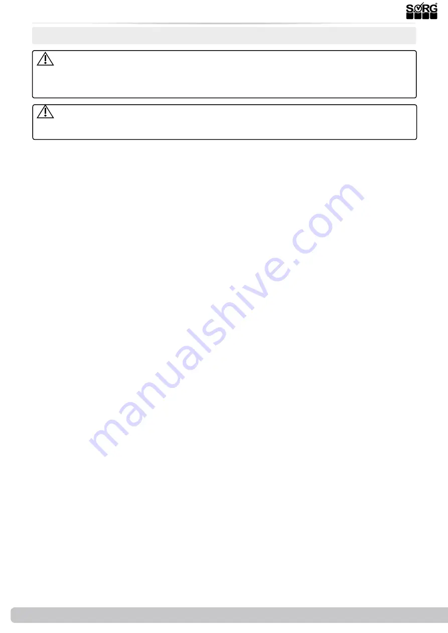 SORG Mio Move 604 Instructions For Use Manual Download Page 14