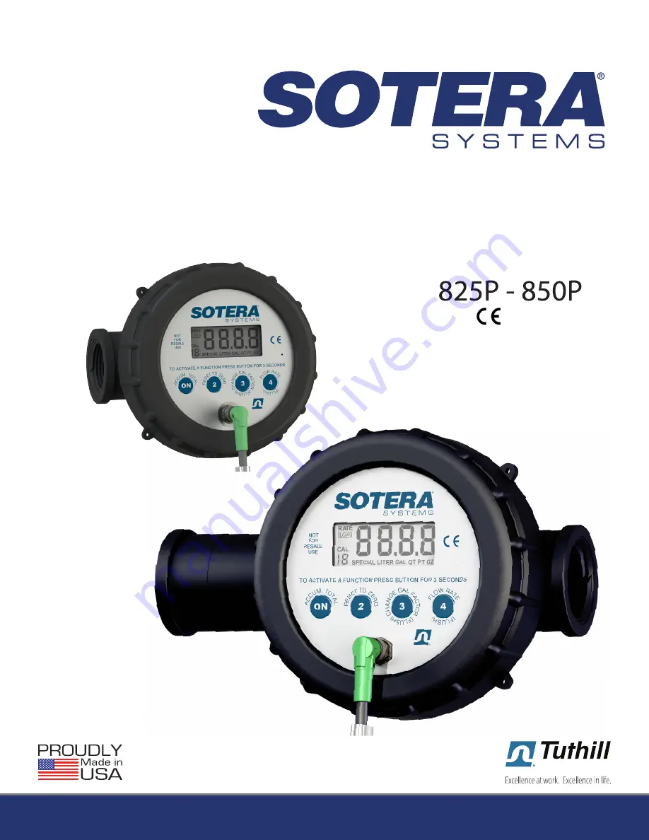 Sotera 825P Operation And Safety Manual Download Page 17