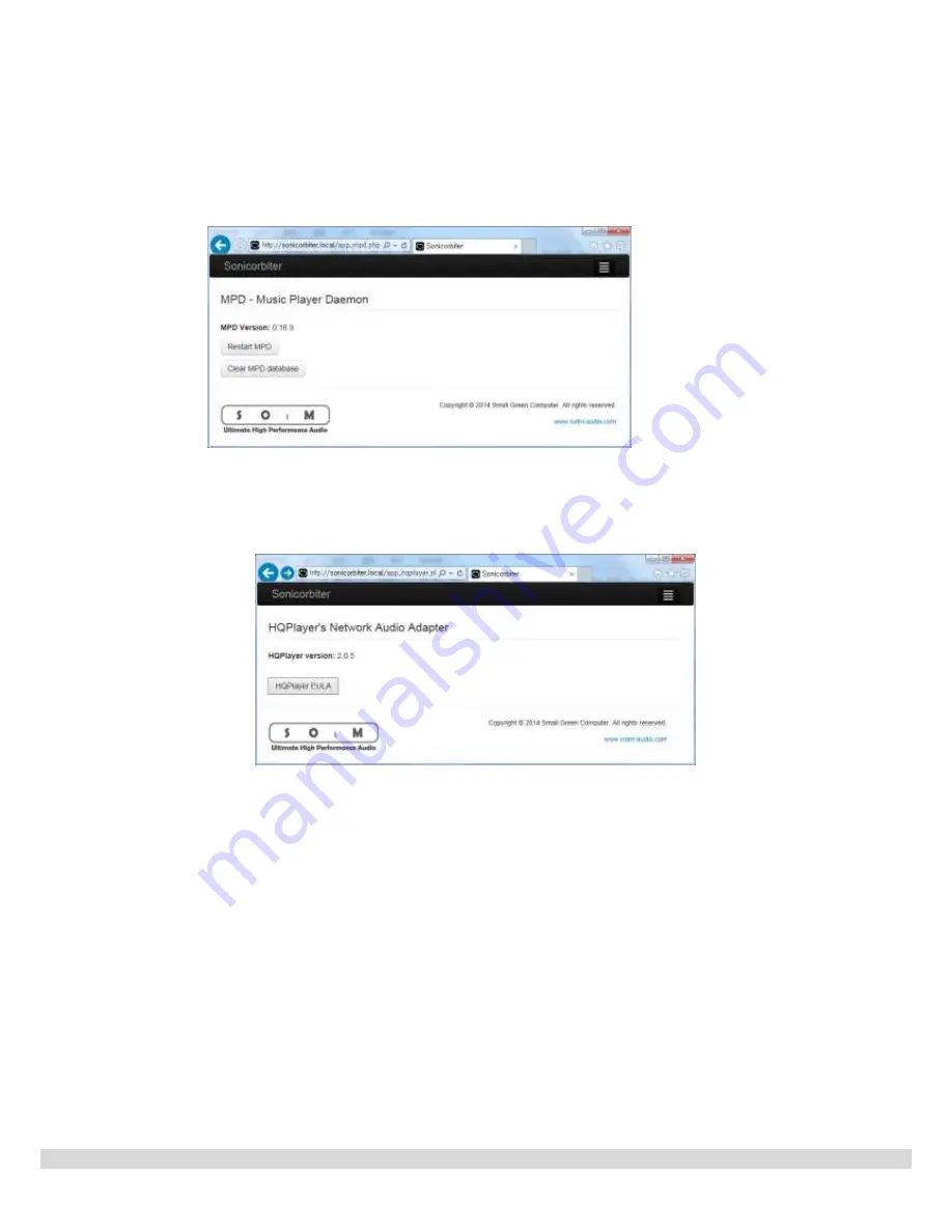 SOtM sMS-100 Operating Instructions Manual Download Page 22