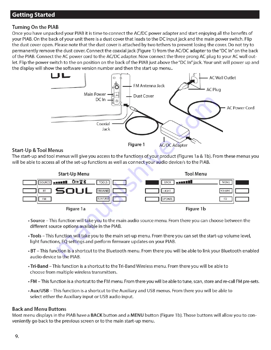 Soul P910B Operating Manual Download Page 10