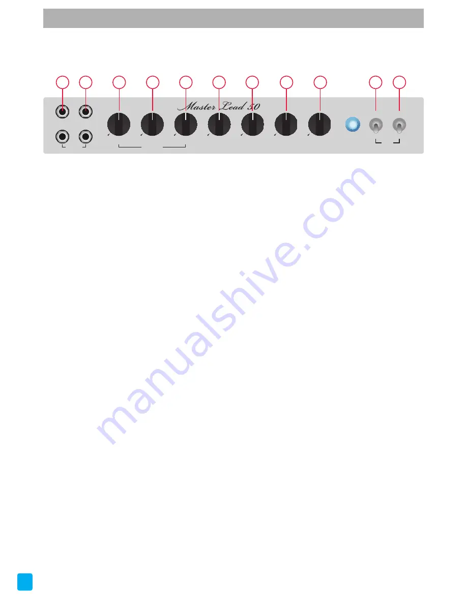 Sound City Master Lead 50 Owner'S Manual Download Page 6