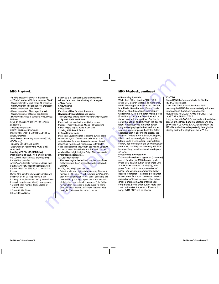 Sound Storm SM43UA User Manual Download Page 7