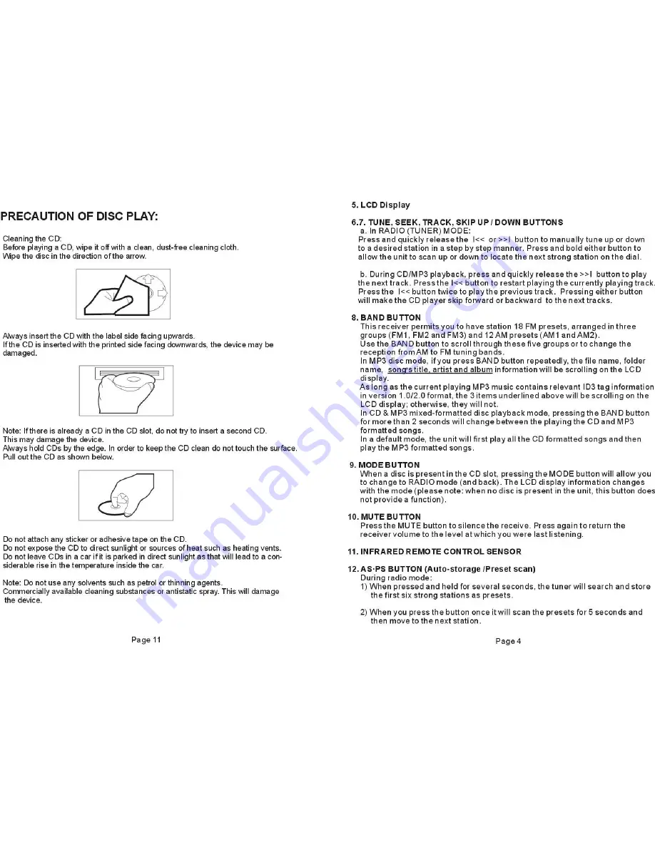 Sound Storm STM93R User Manual Download Page 5