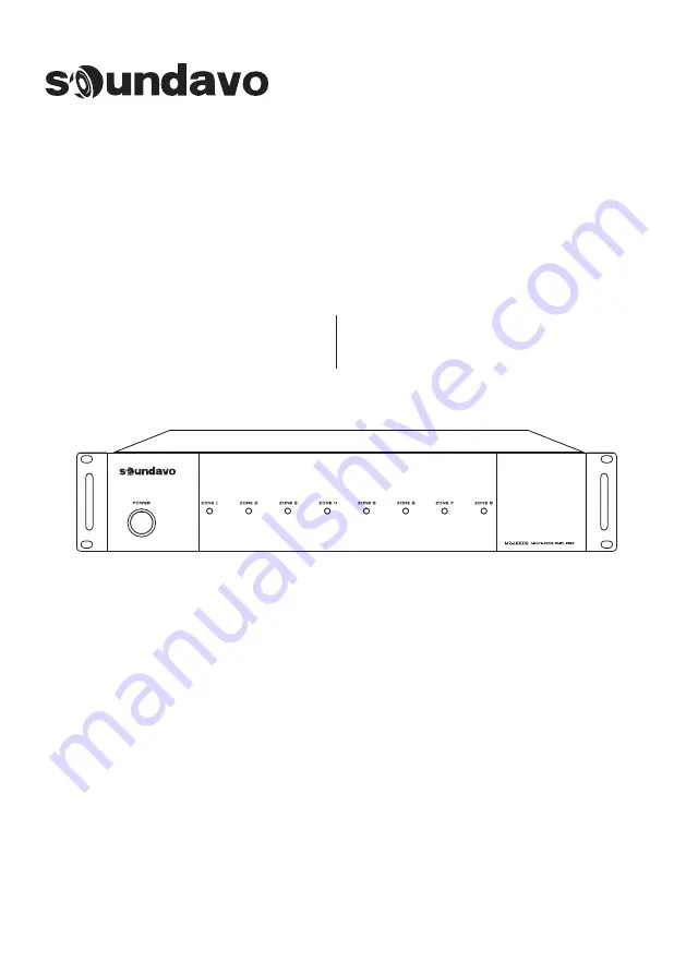 Soundavo MZ-1650S Скачать руководство пользователя страница 1