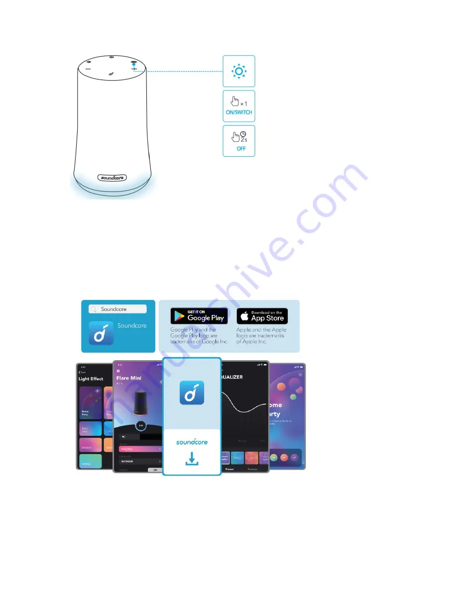 Soundcore Flare Mini User Manual Download Page 8