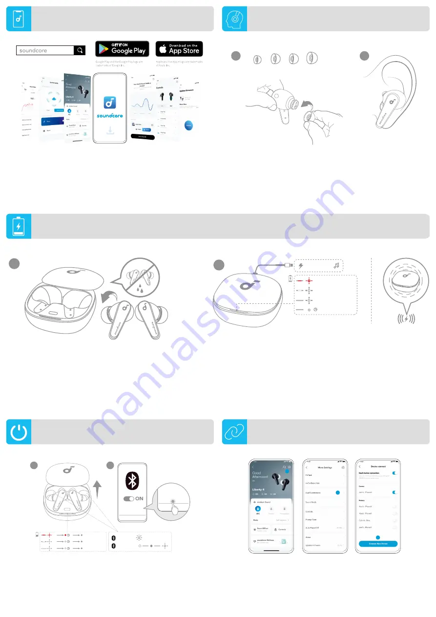 Soundcore Liberty 4 Скачать руководство пользователя страница 2