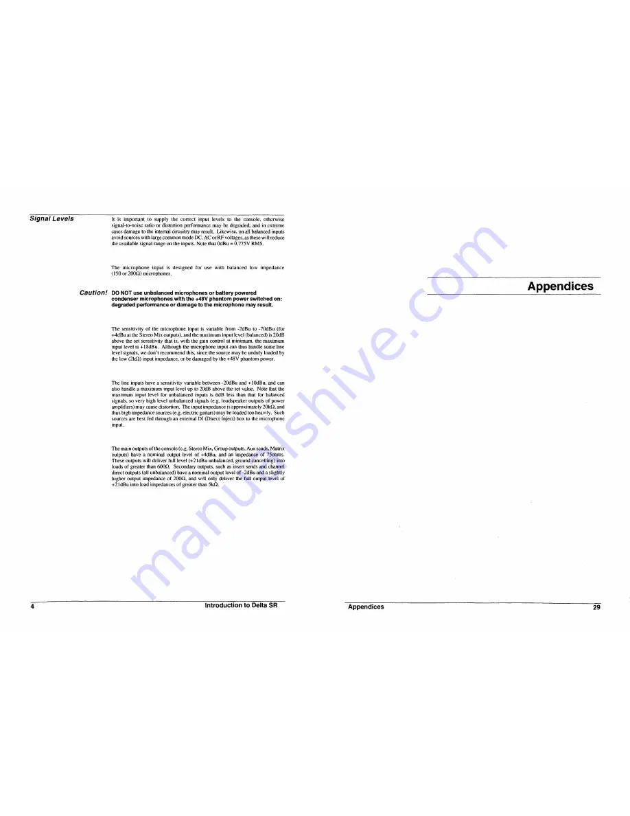 SoundCraft Delta SR User Manual Download Page 7