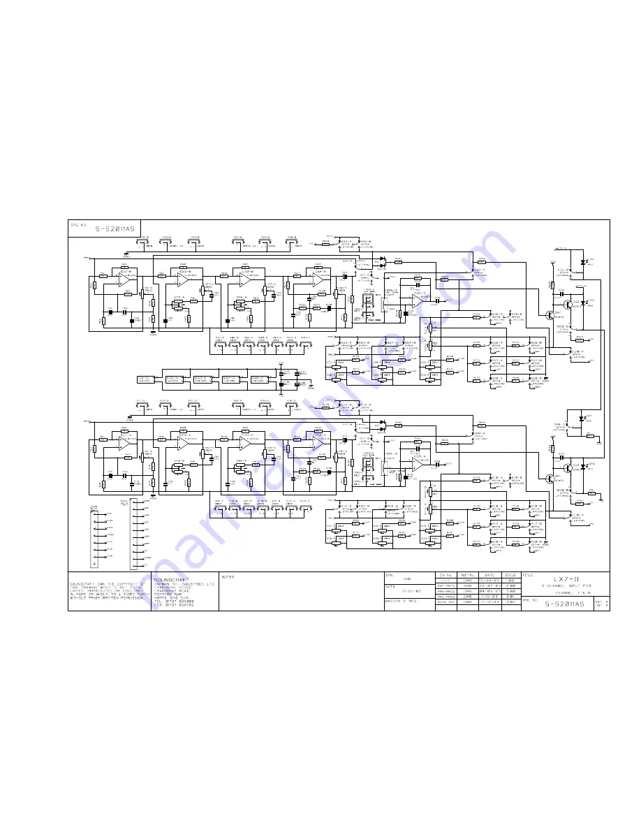 SoundCraft LX7-2 Technical Manual Download Page 38