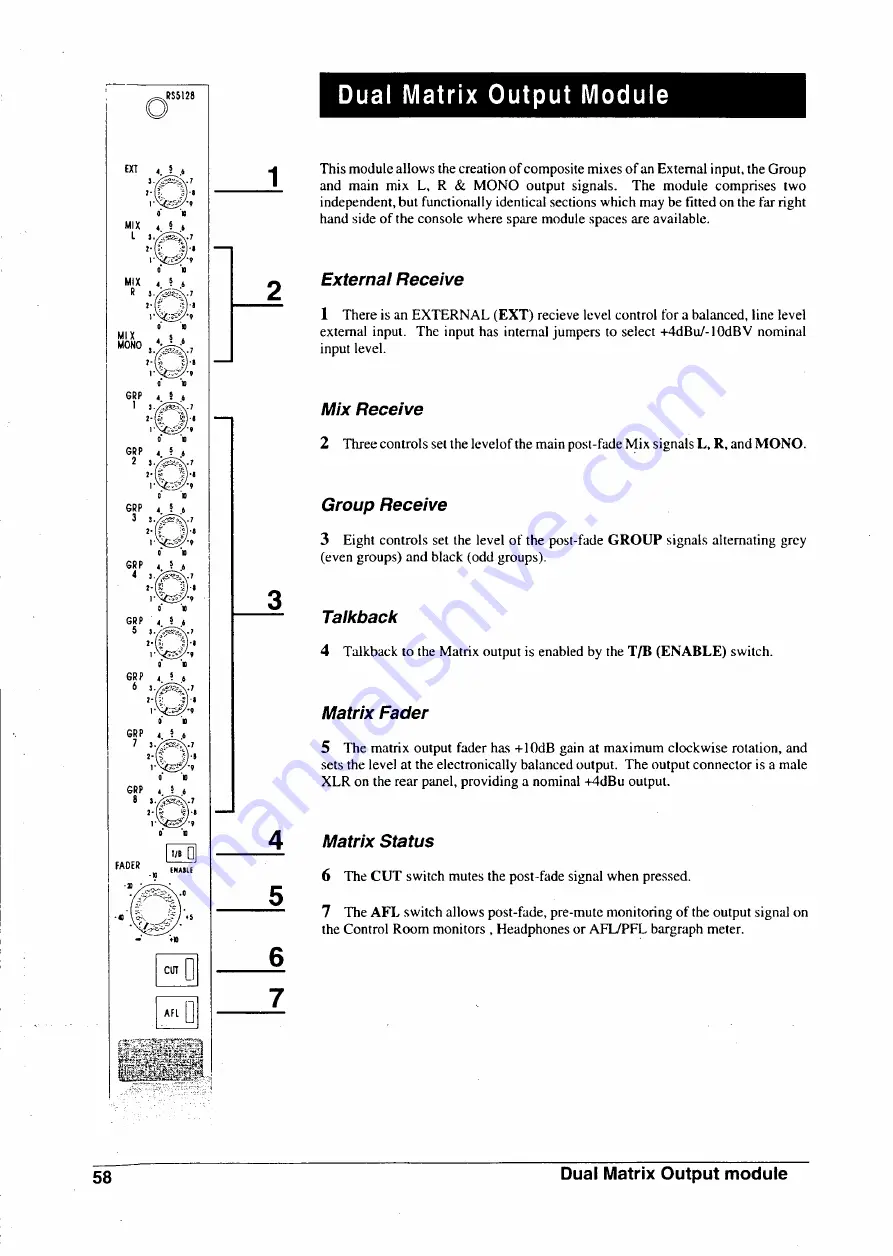 SoundCraft Vienna II User Manual Download Page 62