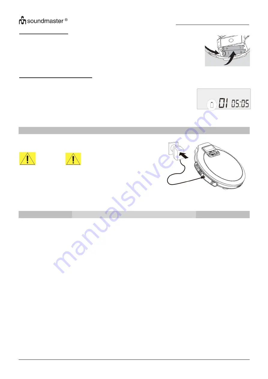 SOUNDMASTER CD9220 Instruction Manual Download Page 13