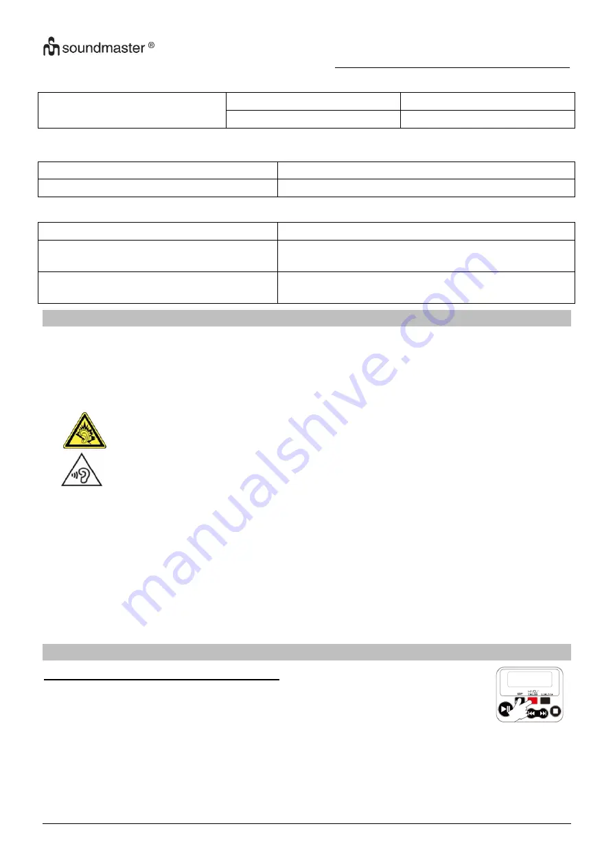 SOUNDMASTER CD9220 Instruction Manual Download Page 44