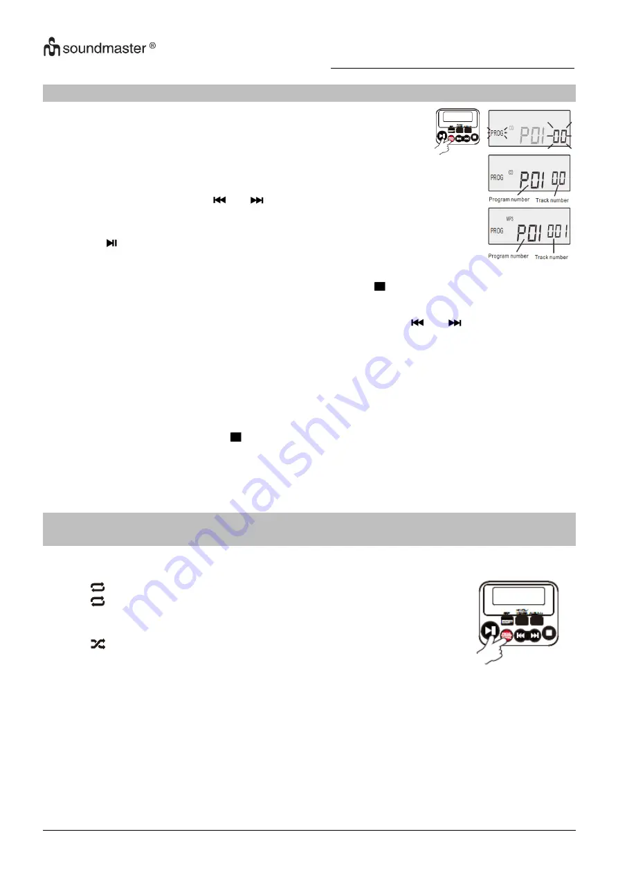 SOUNDMASTER CD9220 Instruction Manual Download Page 57