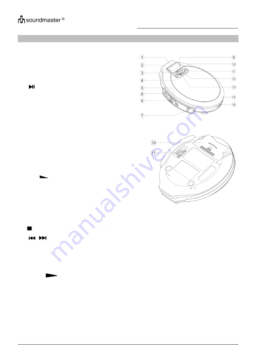 SOUNDMASTER CD9220 Instruction Manual Download Page 61