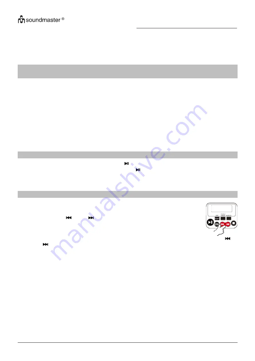 SOUNDMASTER CD9220 Instruction Manual Download Page 106