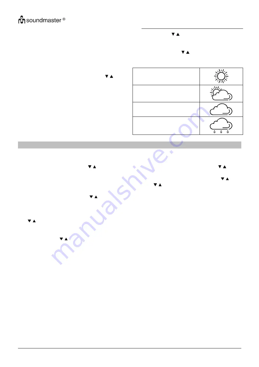 SOUNDMASTER FUR100 Manual Download Page 52