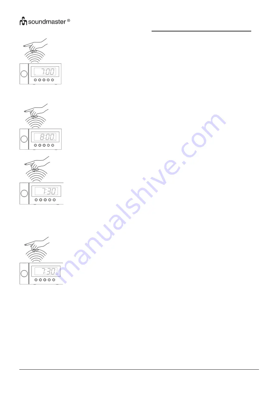 SOUNDMASTER FUR6100SI Manual Download Page 18